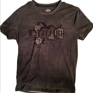 Black Holister Graphic Tee